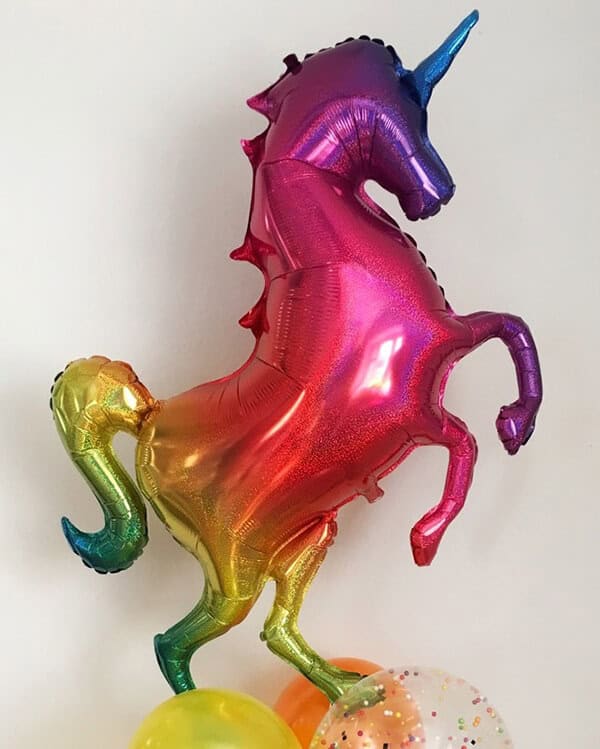 35700GH_Шар_(54_137_см)_Фигура_Сверкающий_единорог_Радужный_Голография_1_шт_1 Фигура Сверкающий единорог Радужный — изображение 2