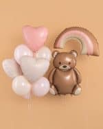 Радуга, Розовый, Сатин — изображение 2